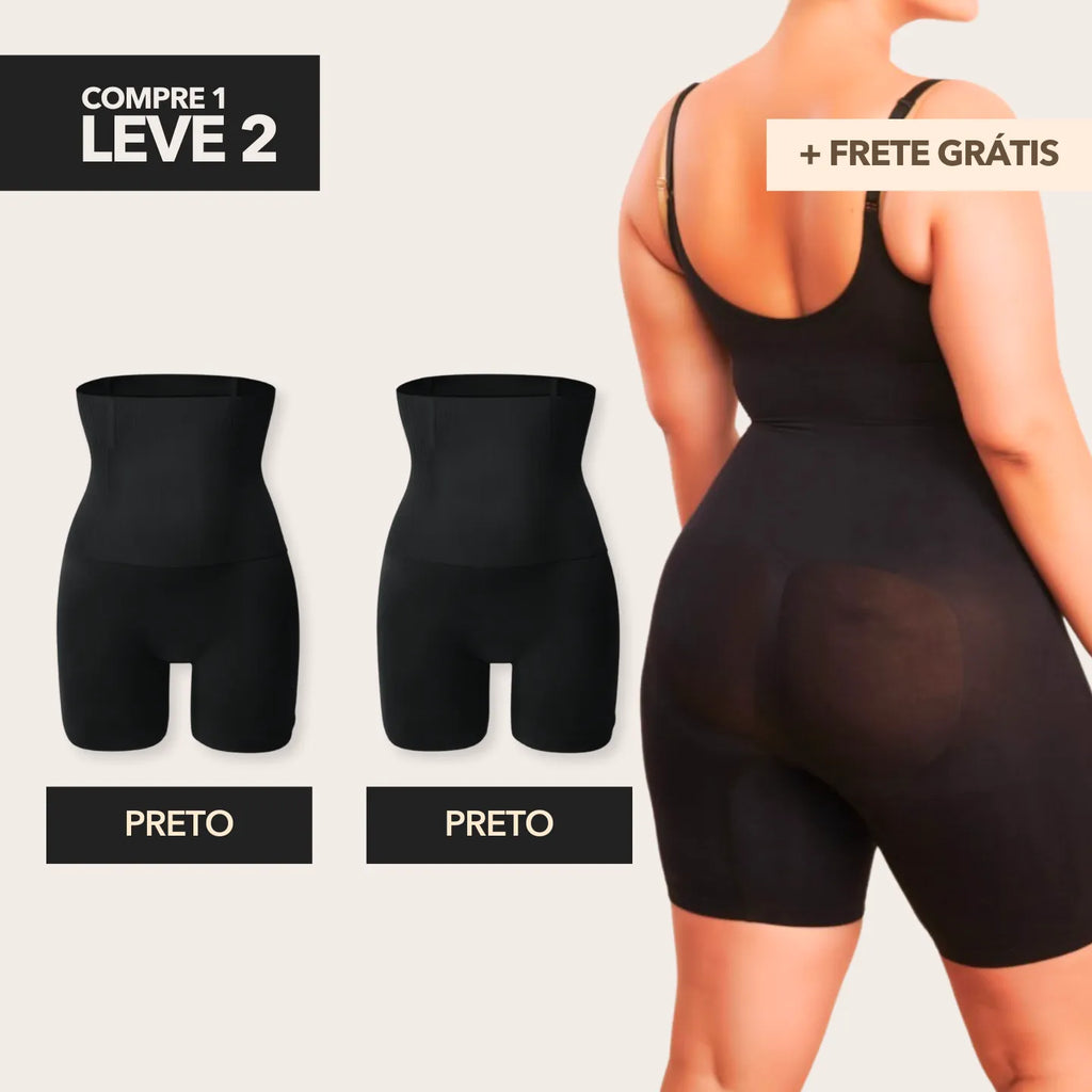 Compre 1 Leve 2 - Kit Bermuda Modeladora Ultra Shaper
