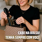 Escova Alisadora de Cabelo 5 em 1 Sem Fio PureGlam